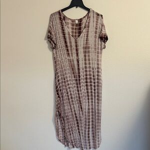 Tie-Dye Maxi Dress